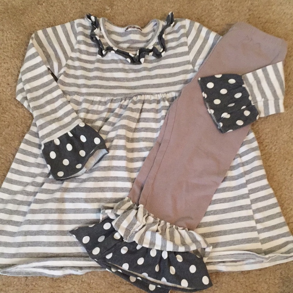 Boutique style girls outfit